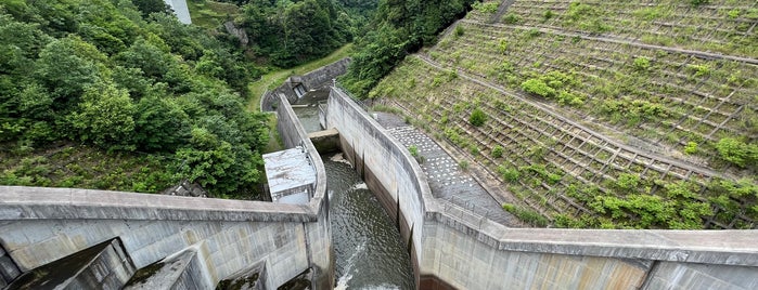 畑川ダム（下山四季彩湖） is one of ダムカードを配布しているダム（西日本編）.