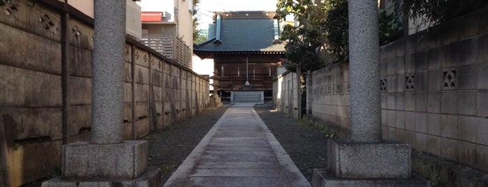 回田氷川神社 is one of 東京23区以外(除町田八王子).