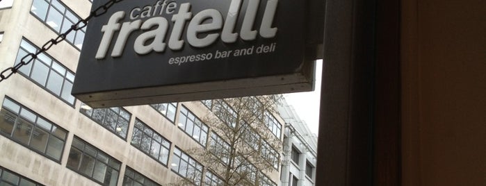 Caffe Fratelli is one of Vegan food in London.