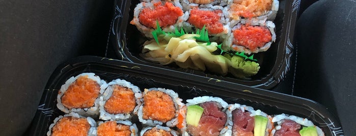 Xaga Sushi & Asian Fusion is one of Merrick.