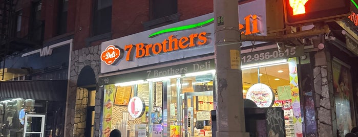 7 Brothers Deli is one of Signage.