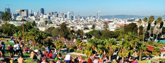 Mission Dolores Park is one of Hello, San Francisco.