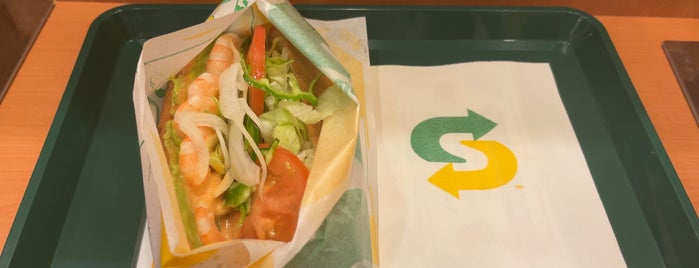 Subway is one of Cafés.