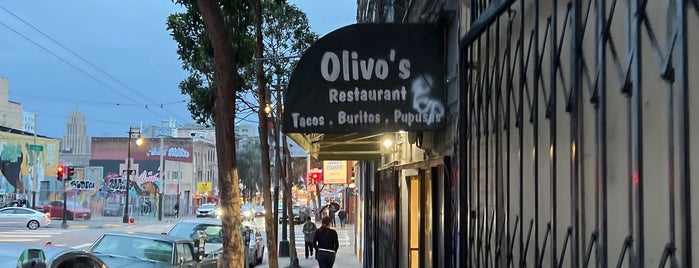 Olivo's is one of Places to try in Lower Nob Hill.