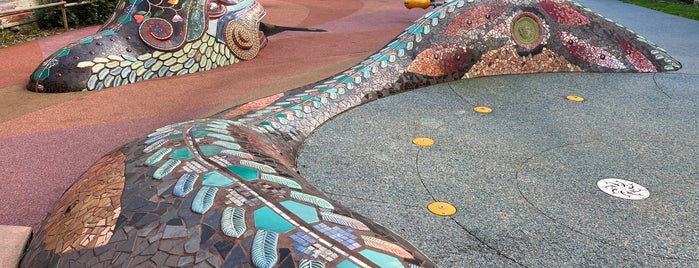 Snake Park (24th and York Mini Park) is one of Playgrounds (San Francisco).