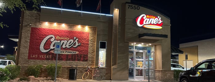 Raising Cane's Chicken Fingers is one of Grindz in Vegas.