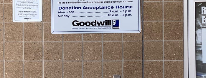 Goodwill is one of Thrifting in Omaha.