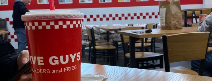 Five Guys is one of Places that don't suck..