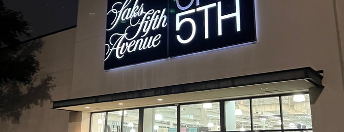 Saks OFF 5TH is one of Dallas.
