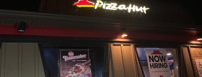 Pizza Hut is one of Dinner.