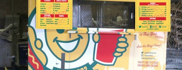 Papaya King Truck is one of NYC tourist.