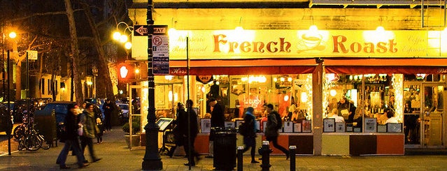 French Roast is one of 24-Hour Eateries by NYU.