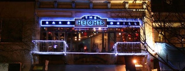 The Heights Bar & Grill is one of The Best Rooftop Bars In NYC.