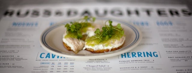 Russ & Daughters is one of Eat NYC.