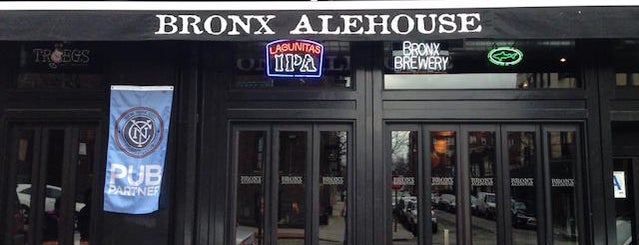 Bronx Alehouse is one of The 11 Best Fireplace Bars In NYC.