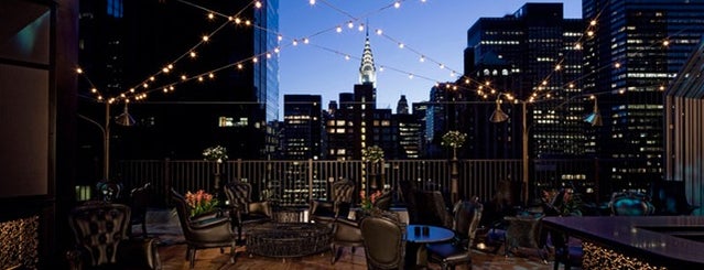 The Kimberly Hotel is one of Bars to go to in NYC.