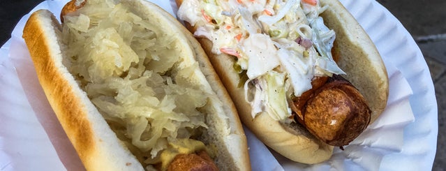 Crif Dogs is one of The 11 Best Hot Dogs In NYC.