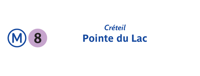 Métro Créteil—Pointe du Lac [8] is one of saturno.