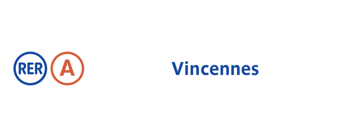 RER Vincennes [A] is one of Vincennes: in laws hometown ♥.