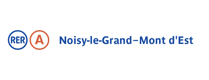 RER Noisy-le-Grand - Mont d'Est [A] is one of Stéphanさんのお気に入りスポット.