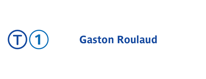 Station Gaston Roulaud [T1] is one of Tramway T1.