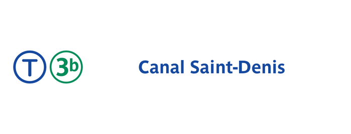 Station Canal Saint-Denis [T3b] is one of Tramway T3b.