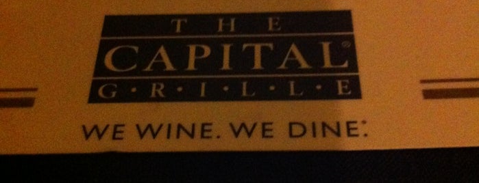 The Capital Grille is one of Seattle Hangouts.