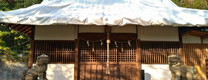 Atsuta Shrine is one of 河内国讃良郡の神社.