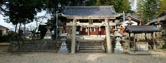 若宮神社 is one of 河内国交野郡の神社.