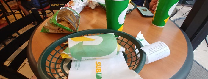 Subway is one of My Places.