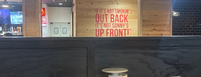 Sonny's BBQ is one of Amjad.