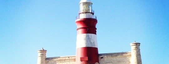 Cape Agulhas Lighthouse is one of south africa.
