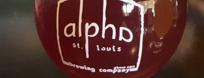 Alpha Brewing Company is one of Do: St Louis ☑️.