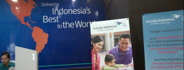 Garuda indonesia is one of Pontianak Super Spots.
