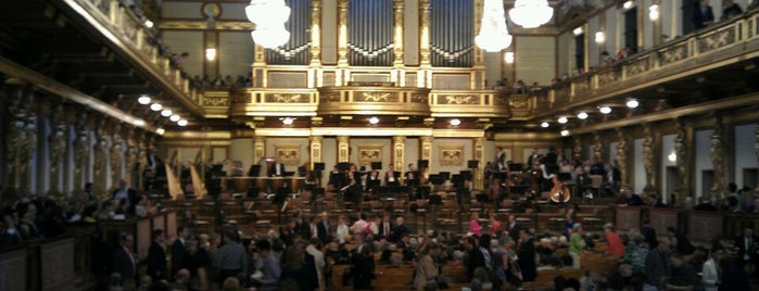 Musikverein is one of Vienna's Highlights = Peter's Fav's.