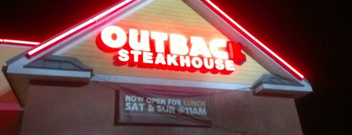 Outback Steakhouse is one of Jax Restaurants.
