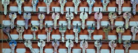 Marce's key shop is one of Posti salvati di Javier.