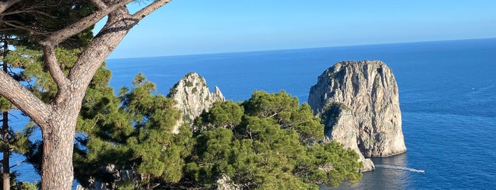 Punta Tragara is one of Capri.