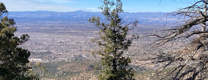 Atalaya Peak is one of Santa Fe.
