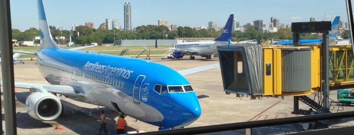 Aeroparque Jorge Newbery (AEP) is one of Krzysztofさんのお気に入りスポット.