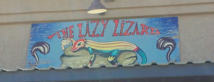 The Lazy Lizard Grill is one of สถานที่ที่ Mark ถูกใจ.