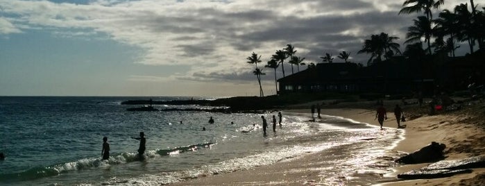 Poipu Beach is one of Best of Kauai.