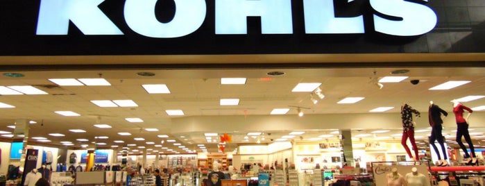 Kohl's is one of places.