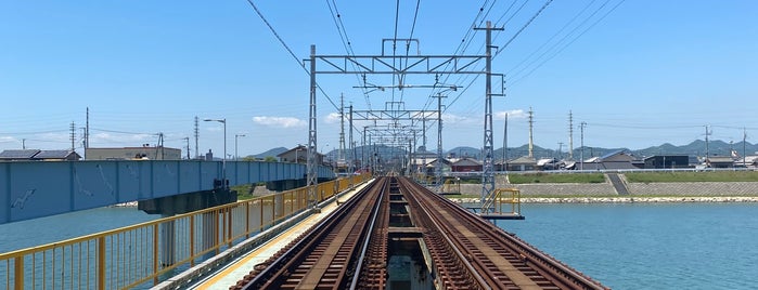 Mega Station is one of 山陽電鉄本線.