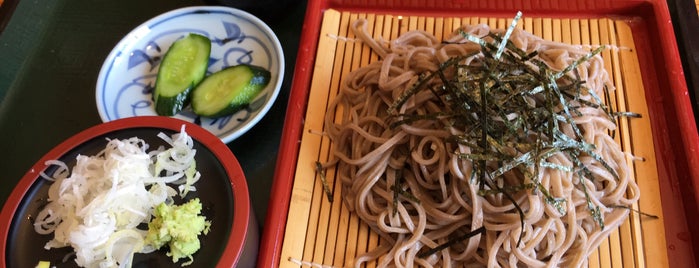 穂高駅前そば is one of 旅先での食事.