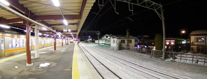 Kiso-Fukushima Station is one of 中央線(名古屋口).