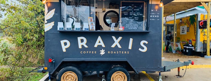Praxis Coffee Cart is one of Posti che sono piaciuti a Alex.