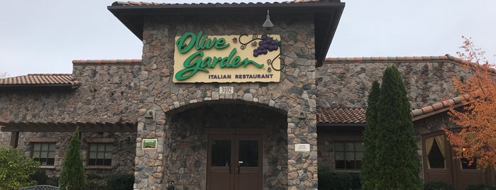Olive Garden is one of More places.