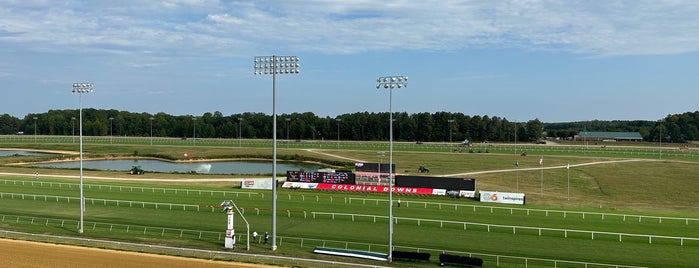 Colonial Downs is one of Horse Racing Coast to Coast.