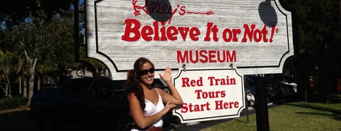 Ripley's Believe It or Not! is one of I have done this in St. Augustine , Florida.